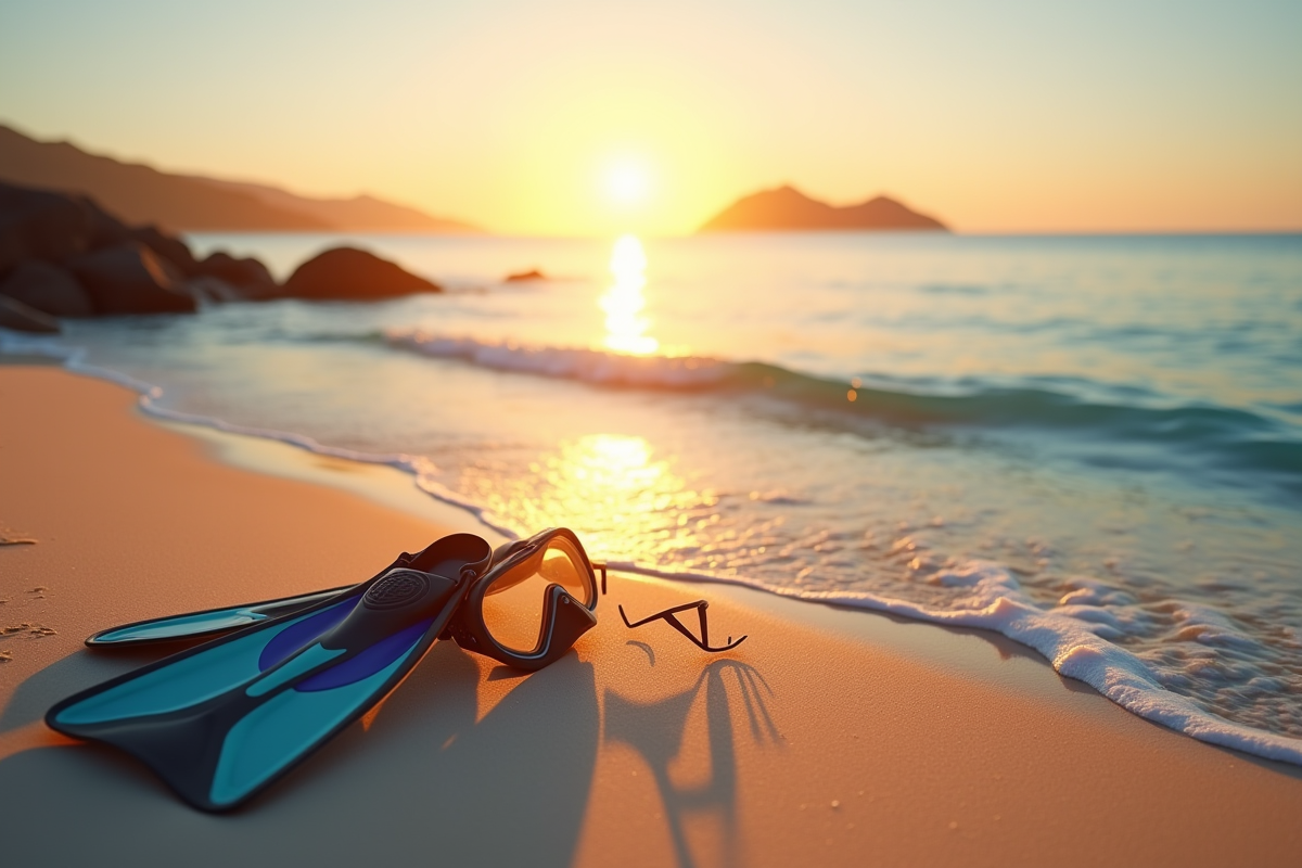 plage snorkeling