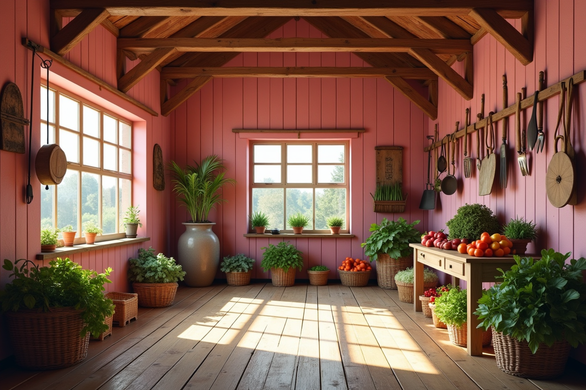 ferme rose